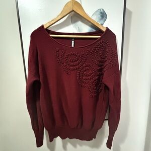 Tracy Reese Deep Red Sweater